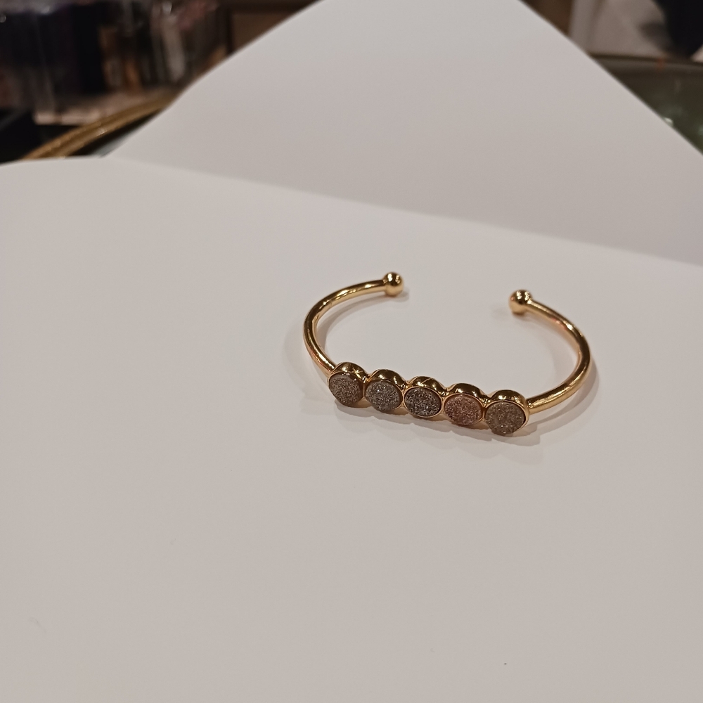 Champagne Drusy Bracelet - Picture 2 of 2